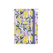 Agenda semainier - 1 semaine par page + 1 page de notes - 12 x 18 cm - citron - Legami Photo Collection