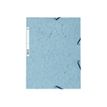Exacompta Nature Future - Chemise à 3 rabats - A4 - pour 250 feuilles - gris clair
