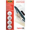 0400000530635-Fellowes - 100 pochettes de plastification (54 x 86 mm) - 125 microns - brillantes --0