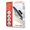 0400000530635-Fellowes - 100 pochettes de plastification (54 x 86 mm) - 125 microns - brillantes --1