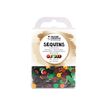 3532431752557-Graine Creative - 4000 Sequins paillettes - plat - 6 mm de diamètre - multicolore-Avant-0