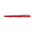 LAMY safari - Stylo plume plastique - rouge brillant