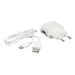3571211264354-BigBen Interactive USB Home Charger - adaptateur secteur 1A + cable micro USB blanc-Avant-0