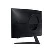8806092005686-Samsung Odyssey G5 C27G55TQWR - écran LED 27" - incurvé -Arrière-8