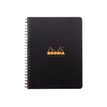 3037921199114-Rhodiactive Notebook - Cahier à spirale A5+ (16 x 21 cm) - 80 pages détachables et perforées - li-Avant-0