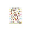 8410782116219-Apli - 3 feuilles gommettes anniversaire-Avant-0