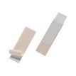 4005546889238-DURABLE POCKETFIX - 10 Porte-étiquettes adhésives - 30 x 100 mm - transparent-Angle droit-0