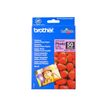4977766647021-Brother BP 61GLP50 Premium Glossy Photo Paper - papier photo - 50 feuille(s) - 102 x 152 mm - 190 -Avant-0