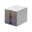 4005546701615-Durable Varicolor - Module de classement 10 tiroirs - multicolore-Angle droit-2