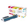 3112539607326-Cartouche laser compatible HP 126A - cyan - Owa K15409OW-Angle gauche-0