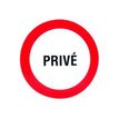 Pickup - Pictogramme rond - Privé - 300 mm
