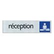 Pickup - Plaque de signalisation - 165 x 44 mm - réception