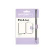 Leuchtturm1917 - Pen loop passant pour stylo autoadhésif - lilas