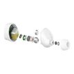 0745883855100-Belkin SoundForm Bolt - Écouteurs sans fil avec micro - intra-auriculaire - Bluetooth - blan-Intérieur-4