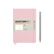 Leuchtturm1917 - Carnet de notes souple B6+ - uni - rose poudré