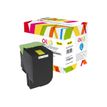 Cartouche laser compatible Lexmark 802H - jaune - Owa K15812OW