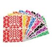 Apli - 10 feuilles gommettes triangles - coloris assortis
