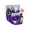 CEP Gloss - Multipot à crayons 8 compartiments - violet