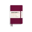 Leuchtturm1917 - Carnet de notes souple B6+ - pointillés - bordeaux