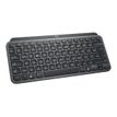 5099206098862-Logitech MX Keys Mini - clavier sans fil - rétroéclairé - AZERTY - graphite-Angle gauche-1