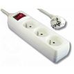 3304810002610-Ednet ASL3 - Multiprise électrique 3 prises avec interrupteur - coupe-circuit externe--0
