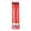 Apli Agipa - Crayon de couleur triangulaire Jumbo - rouge fluo