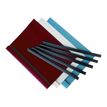 043859655533-Fellowes - 50 Baguettes à relier - 12 mm - jusqu'à 120 feuilles - noir-Avant-3