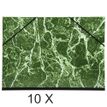 3141879006322-Exacompta - 10 Cartons à dessin à élastiques - 32 x 45 cm - papier marbré--0