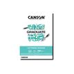 3148950060709-Canson Graduate Lettering Marker - Bloc dessin - 20 feuilles - A4 - 180 gr-Avant-0