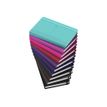 3020120115160-Oxford Signature - Carnet de notes 9 x 14 cm - petits carreaux - disponible dans différen-Angle gauche-11