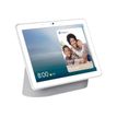 0842776110022-Google Nest Hub Max - écran connecté avec assistant google - Wifi et bluetooth - galet-Angle gauche-4