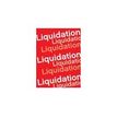 8410782140399-APLI - Signe - Affiche - "liquidation" - pour les soldes - 690 x 240 mm-Avant-0