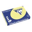 Clairefontaine Trophée - Papier couleur - A3 (297 x 420 mm) - 80 g/m² - Ramette de 500 feuilles - jonquille