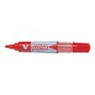 Pilot V BOARD MASTER - Pack de 10 marqueurs effaçables - pointe ogive - rouge