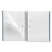 8422593499931-THE ORIGINAL NOTEBOOK, couverture rigide, A5, lignes horizontales, 80 feuilles de 1 couleur, Miquelrius--1