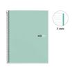 8422593499672-THE ORIGINAL NOTEBOOK, couverture rigide, A4, lignes horizontales, 80 feuilles de 1 couleur, Miquelrius--1