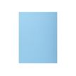 Exacompta Super 210 - 50 Chemises 1 rabat - 210 gr - bleu