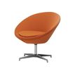 2012349446874-Chaise CIRCLE - siège pivotant - orange-Angle droit-0