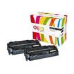 Cartouche laser compatible HP 80X - pack de 2 - noir - Owa K35590OW