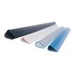 043859655533-Fellowes - 50 Baguettes à relier - 12 mm - jusqu'à 120 feuilles - noir-Angle gauche-2