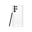 8806092878938-Samsung Galaxy S22 Ultra - Smartphone - 5G - 128 Go - blanc-Arrière-4
