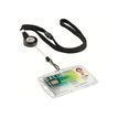 4005546802817-Durable - 10 Lacets pour badge - cordon enrouleur - noir-Angle gauche-2