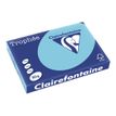 Clairefontaine Trophée - Papier couleur - A3 (297 x 420 mm) - 80 g/m² - Ramette de 500 feuilles - bleu alizé