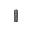 Logistipack - Sac cadeau Amazone pour bouteille - 10 cm x 9 cm x 38 cm - noir