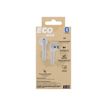 3303170108048-T'nB ECO - Kit main libre - écouteur sans fil bluetooth - blanc-Arrière-5