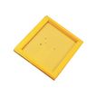 3660412031381-Promocome Ecoframe - Cadre porte-affiche clippant à fixer au mur - A3 - jaune-Angle droit-1