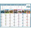 Bouchut Planète - Calendrier de banque 7 mois par face - 32 x 42 cm
