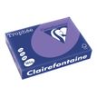 Clairefontaine Trophée - Papier couleur - A4 (210 x 297 mm) - 160 g/m² - Ramette de 250 feuilles - violet