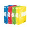 3249441284038-Esselte Standard - 10 boîtes archives - dos 8 cm - couleurs assorties-Multi-angle-1