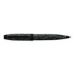3219918242786-Enzo Varini Taormina Carena - Mini stylo plume - acier blanc motif noir-Angle droit-0